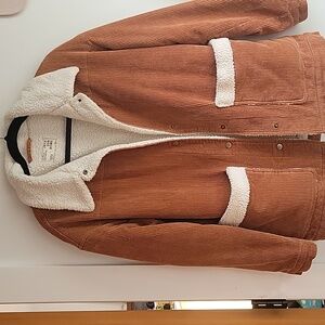 Jackson Rowe Flicker Sherpa Lined Corduroy Coat Womens Small